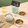 Multi-Layer Insulated 304 Stainless Steel Bento Lunch Box for Office & School - Microwaveable with Large Capacity