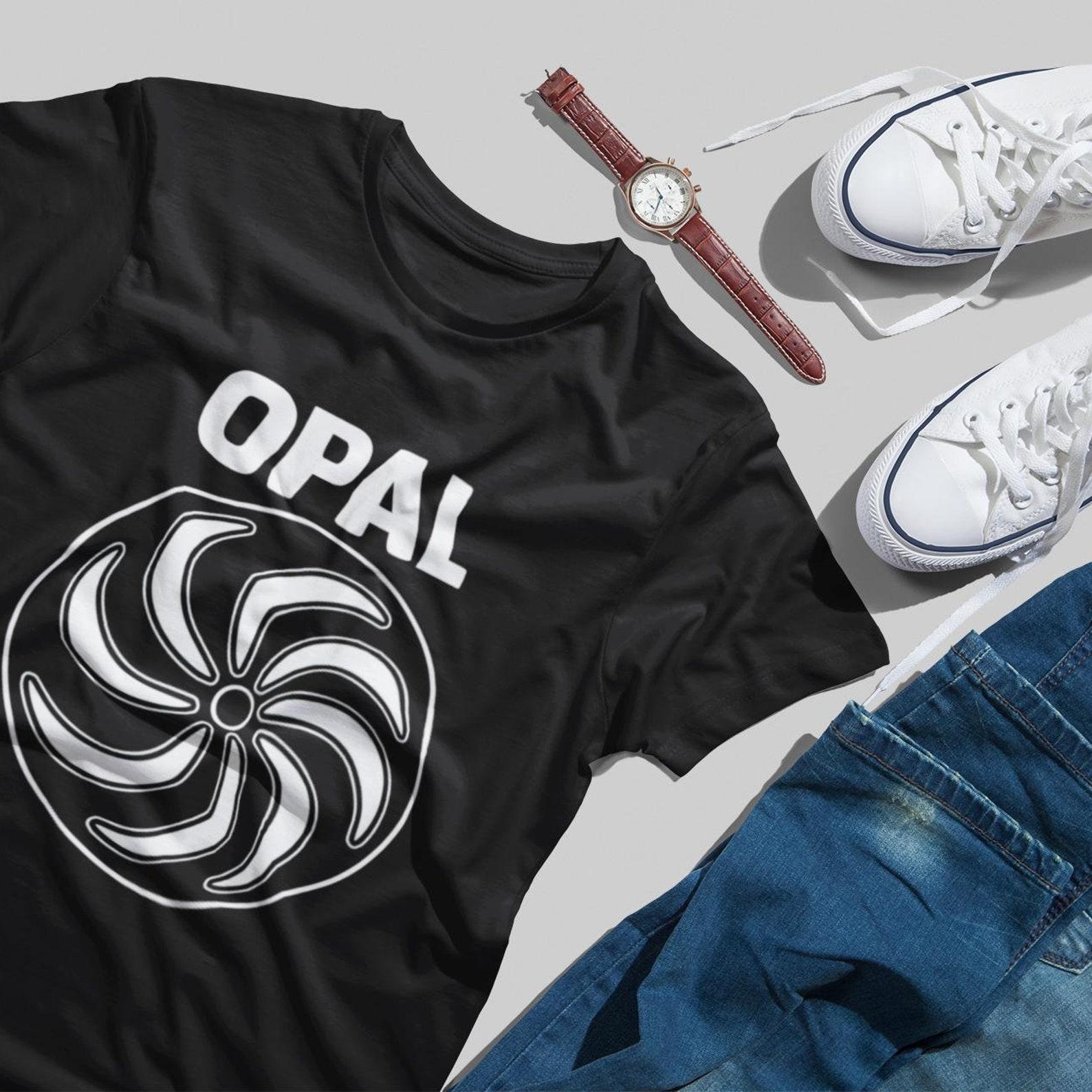 Opal Band Graphic t Shirt Black Short Sleeve Shirt L