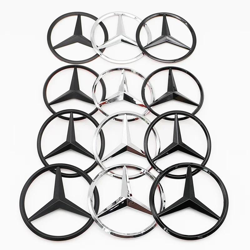 3d ABS Mercedes Benz Rear Star Logo Car Trunk Emblem For W203 W204 W205 W212 W213 X253 X156 W166 W167 W176 W177 W223 W223 W117