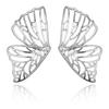 Gold Color Hollow Big Butterfly Stud Earring for Women Metal Angel Wing Statement Pendant Earrings Jewelry Party Gift Pendientes