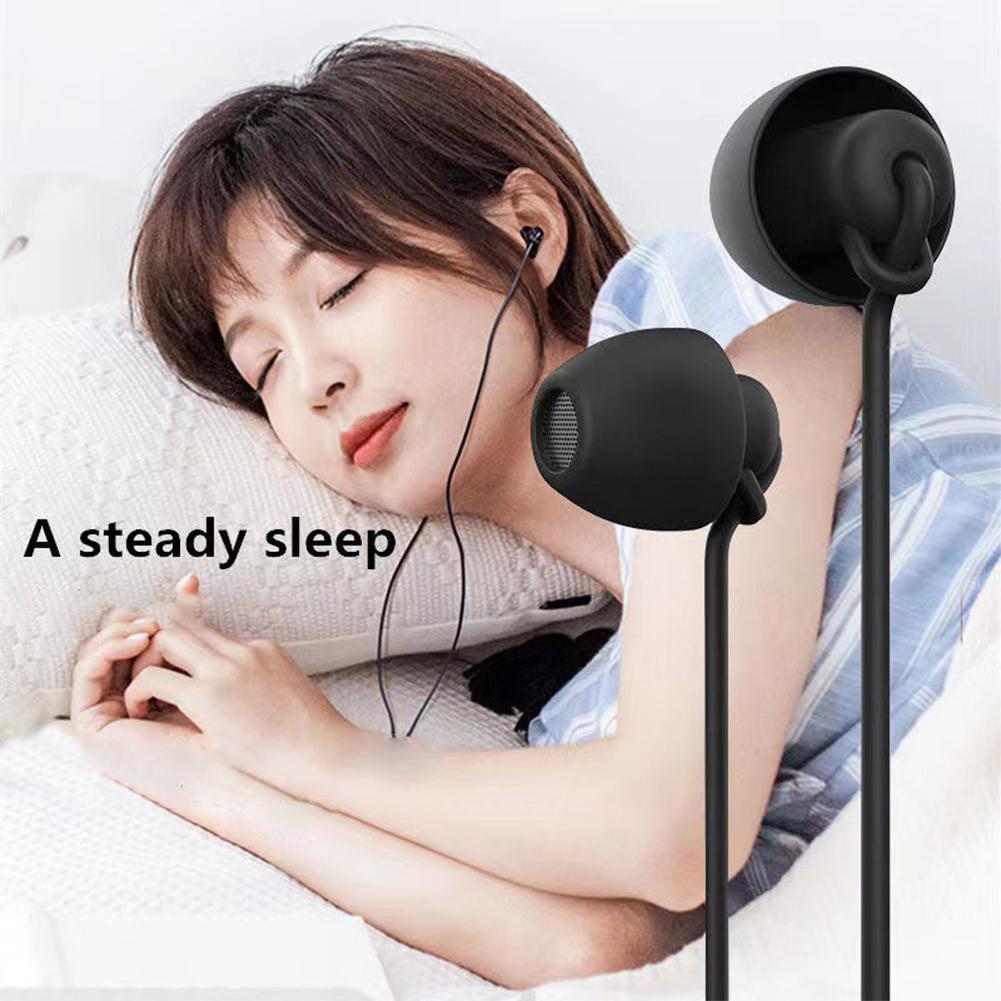 Silicone In-ear 3.5mm Jack Wired Earphones Handsfree With Cable Earbuds In-line Control Headset With Mic