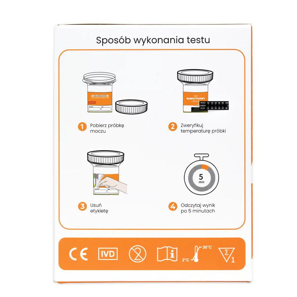 Urine Drug Test for 28 Substances for Professionals 1 pc