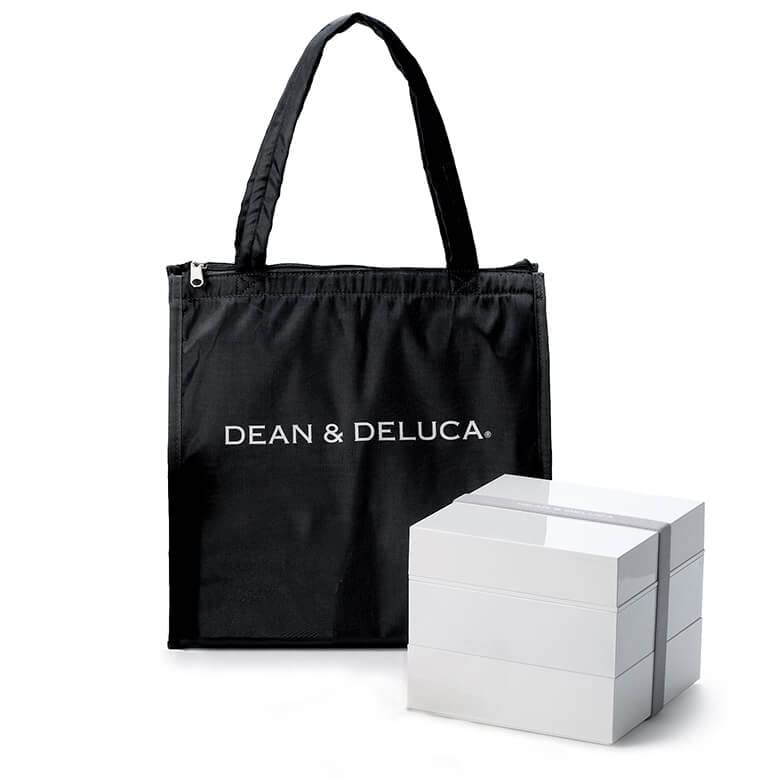 DEAN & DELUCA Three-Tiered Box and Cooler Bag L Set