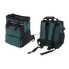 Tool Bag Backpack Canvas Wear Resistant Large Capacity Multi Compartments Portable Tool Backpack