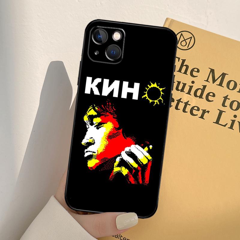 

Viktor Tsoi Case For iPhone 16 15 14 Pro Max Plus 13 Pro Max 11 12 Mini Cover Coque iPhone 13