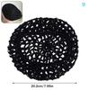 Mesh Crochet Hair Net For Women Invisible Bun Cover Hair Net Ballet Dance Skating Stretchable Hairnet Work Hair Accessories