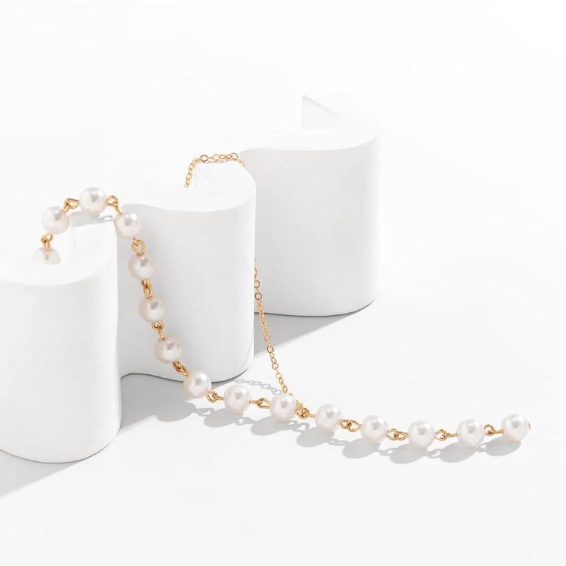 Collier de mode pour femmes long collier rétro à pampilles et perles