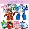 Toy Robocar Poli Car Transformed Pull Back Robot Kids Car Toys Action Figure