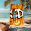 Ultra-Soft Beach Towel with Scooby-Doo Theme,Ideal for Pool - Camping, Diving - Perfect Travel Essential, Vibrant Beach Towel.