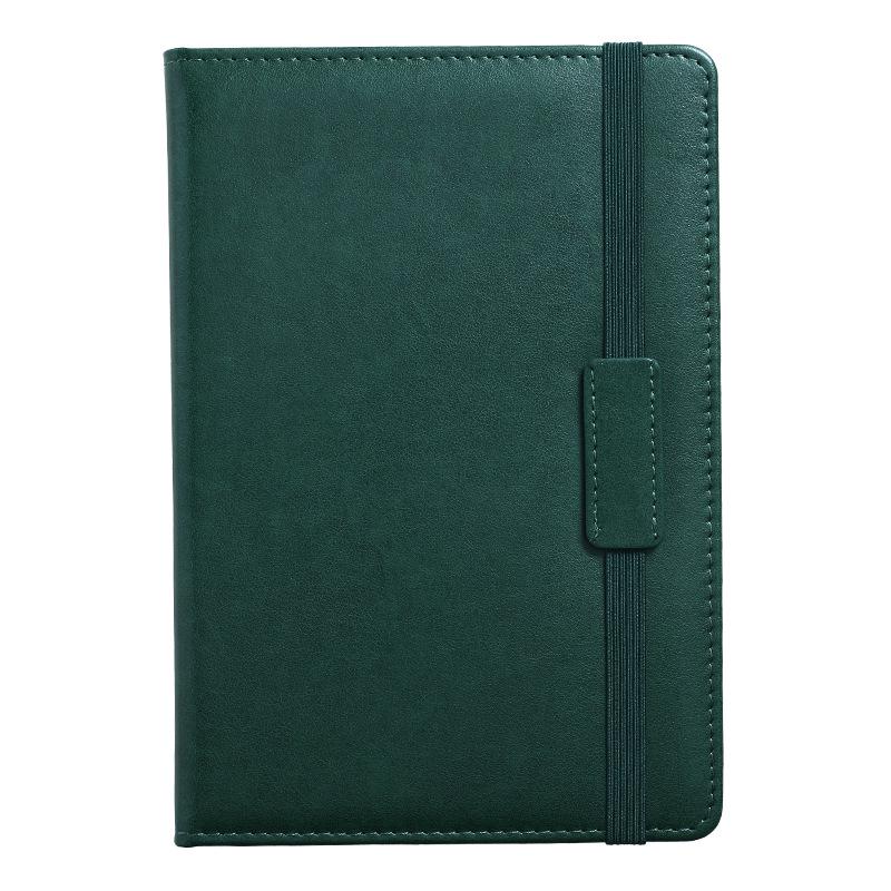 Soft Leather A5 Business Notebook with Textured Cover and Custom Logo