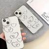 Priehľadný obal na telefón pre iPhone 11 12 13 iPhone 13 14 15 Pro 15 16 Pro Max Samsung A15 A16 A25 A26 A55 A56 S25 S24 S22 S23 Ultra S25 Edge