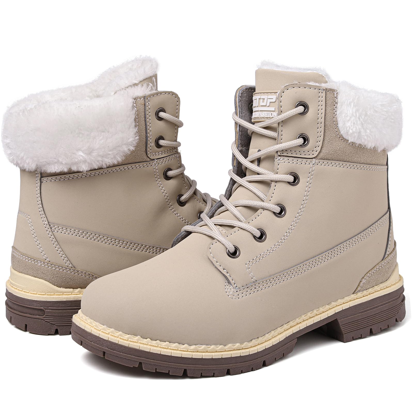 

Snow Winter Snow Cold Weather Cotton Snow Outdoor Trekking Hiking Commuter School Winter Snow Boot [todaysunny] Women s Boots, Boots, Shoes, Boots, бежевый