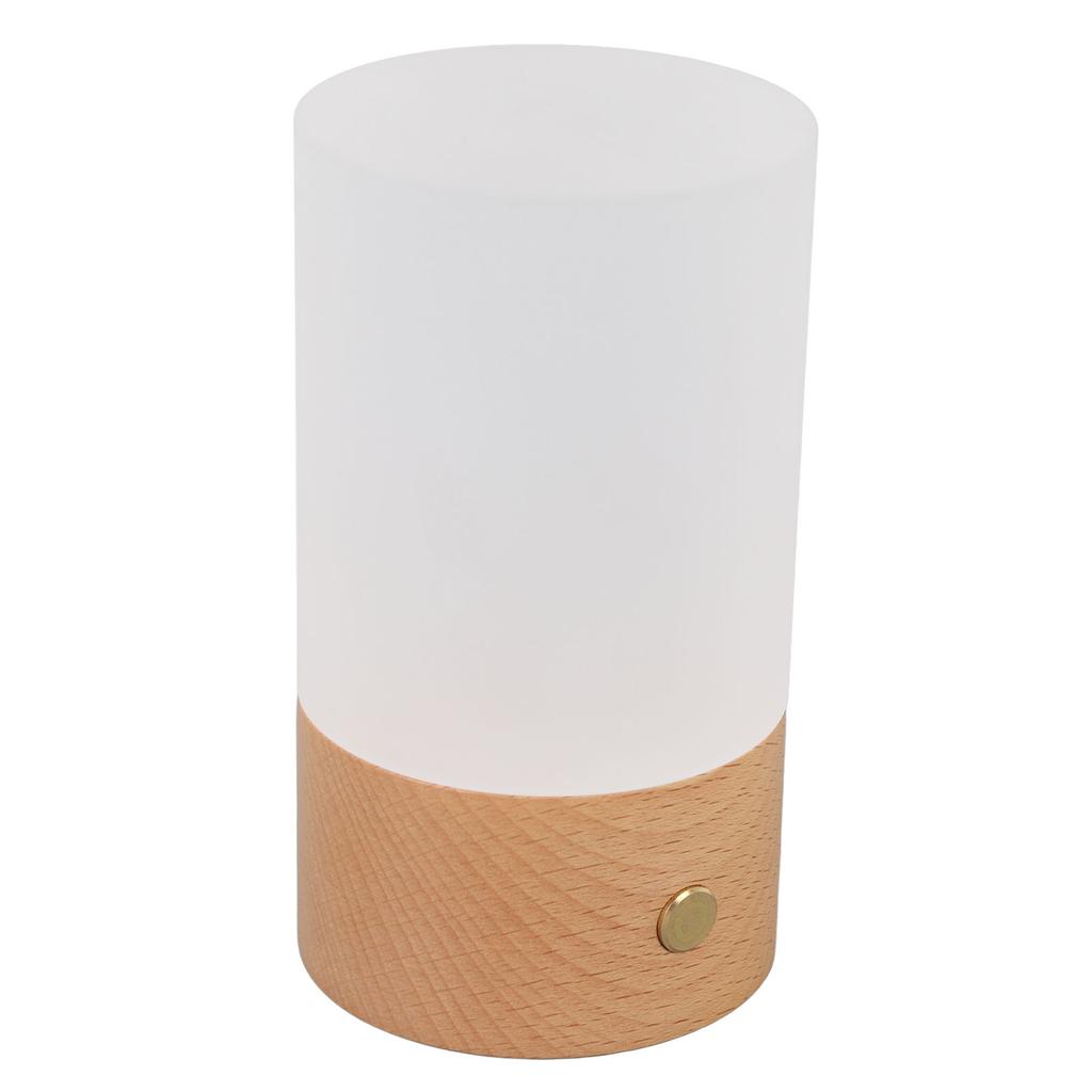 LED Table Lamp 3000K Warm Light Touch Control Stepless Dimming USB Charging Portable Bedside Night