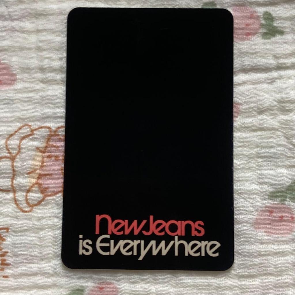 [USED] NewJeans Hani How Sweet Pre-recorded Sanok Trading Card