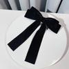 Uniform Bowknot Tie for Girls Senior School Lady Uniform Pre-tied Bows Elegant Look for Business and Office Use