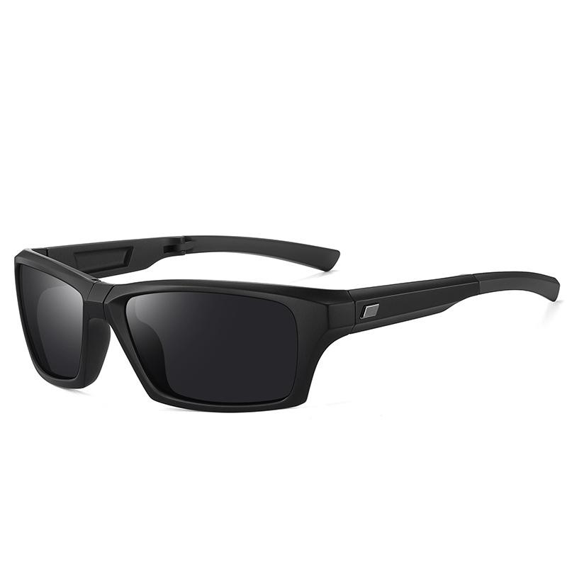 New Tr90 Polarized Outdoor Cycling Colorful Sunglasses, Hiking and Mountaineering Glasses, European and American Windproof Folding Glasses