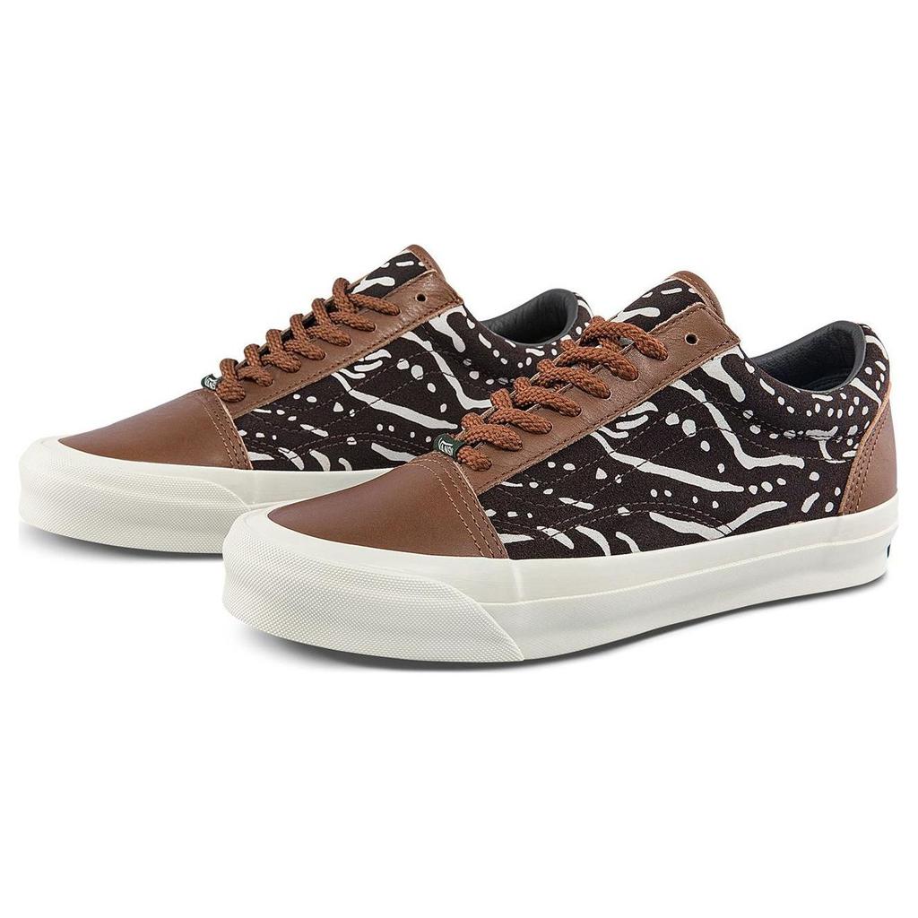 Vans Taka Hayashi X Vault Og Old Skool Lx Low Top Skate Shoes Unisex Sneakers Brown VN0A5FC4BRO