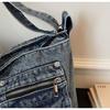 2026 Versatile Large-Capacity Personalized Denim Tote & Crossbody Bag