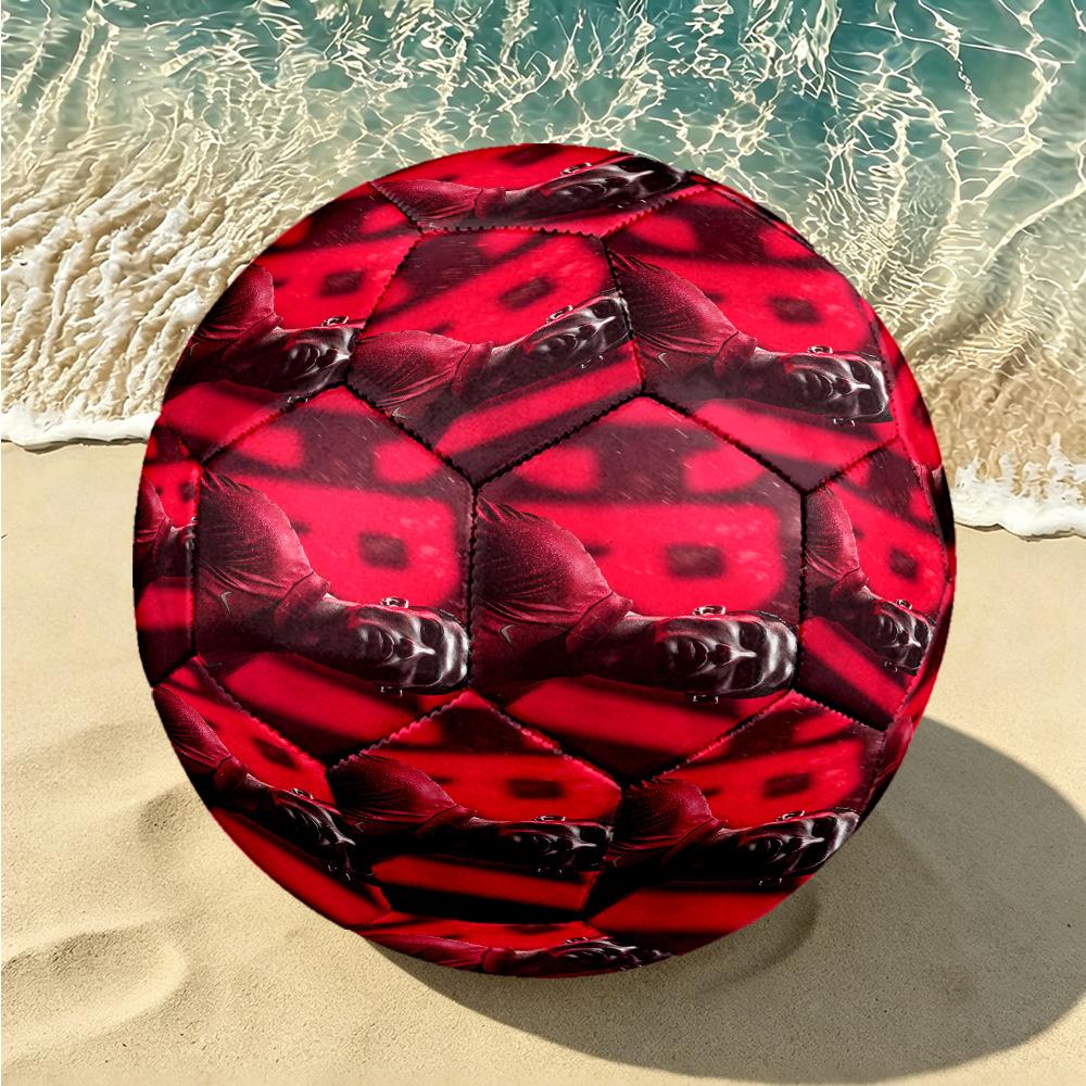 1pc Ronaldos Jersey Glory Soccer Ball Size 5, Suitable for Practice Matches/tournament Training,Lightweight and Durable. Cl70213