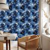 Wallpaper Ink Blue, Navy Blue, Light Gray and Black 50x1000