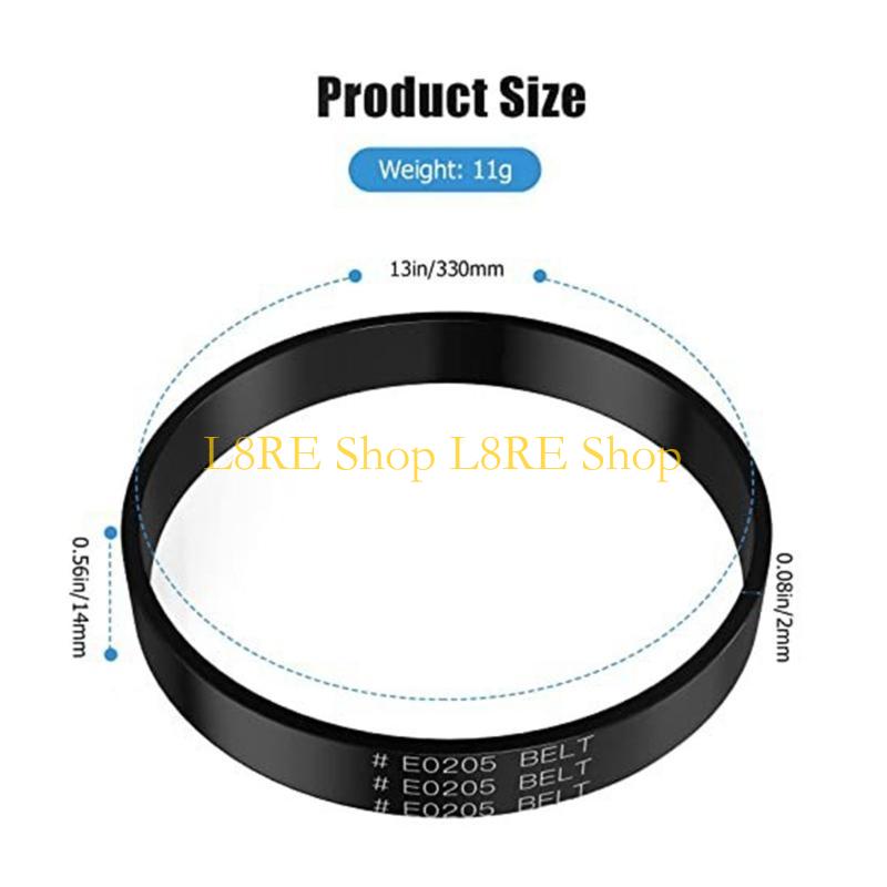 L8RE 2/4/8Pcs Replacement Vacuum Cleaner Belt for Eureka PowerSpeed Vacuum Cleaner
