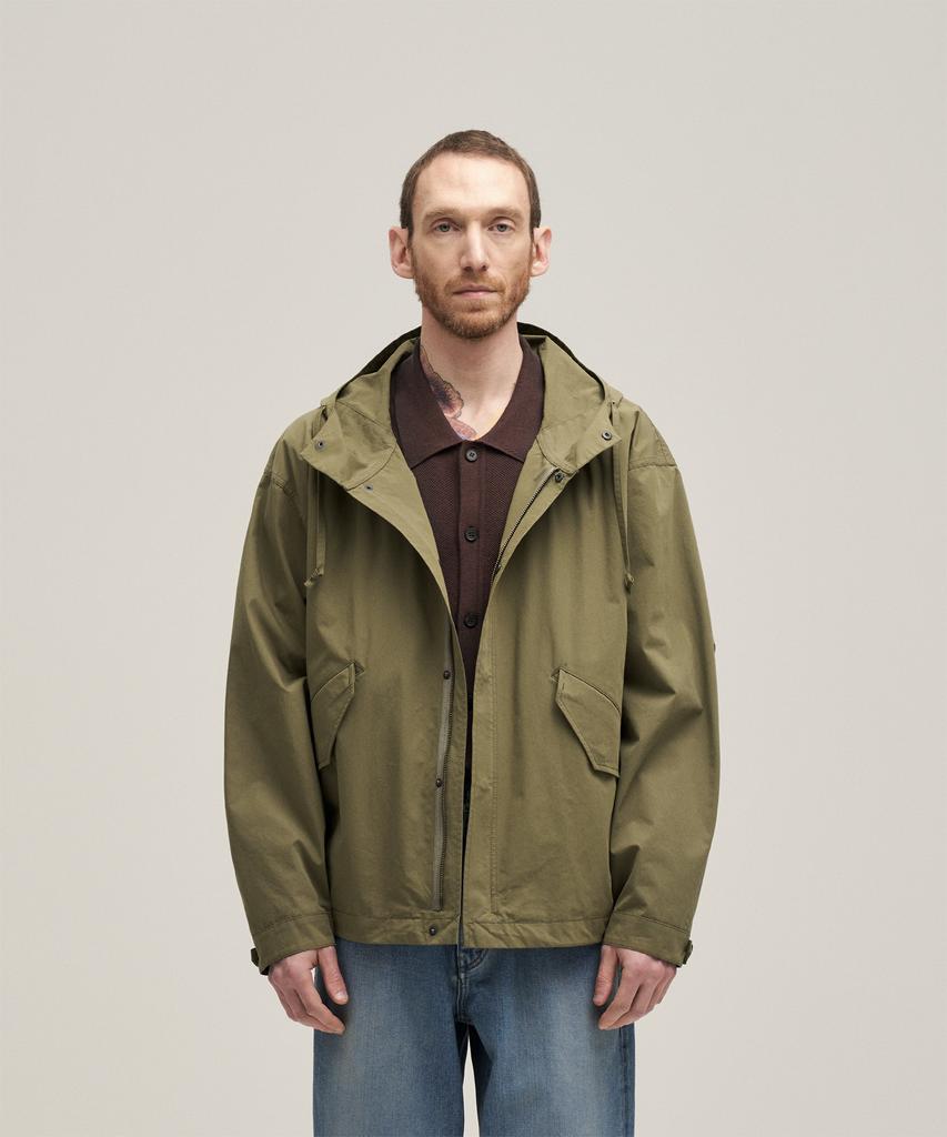 Another Office Hooded Short Mods Jacket (Olive Drab)
