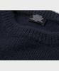 LETTERCOMO Daily Wool Round Knit Navy