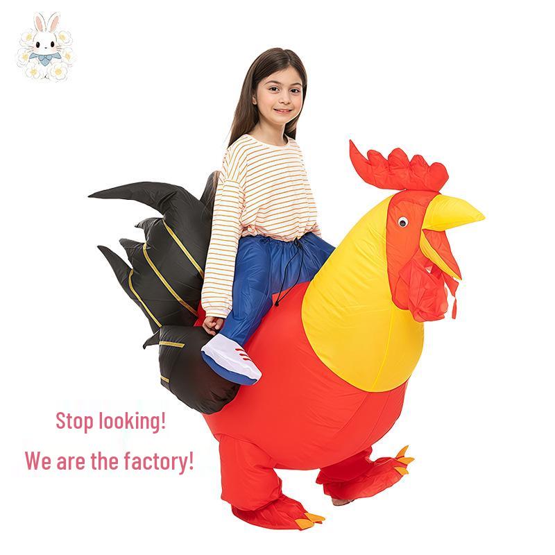 Thanksgiving Festival Cosplay Inflatable Turkey Costume for Parties and Performances