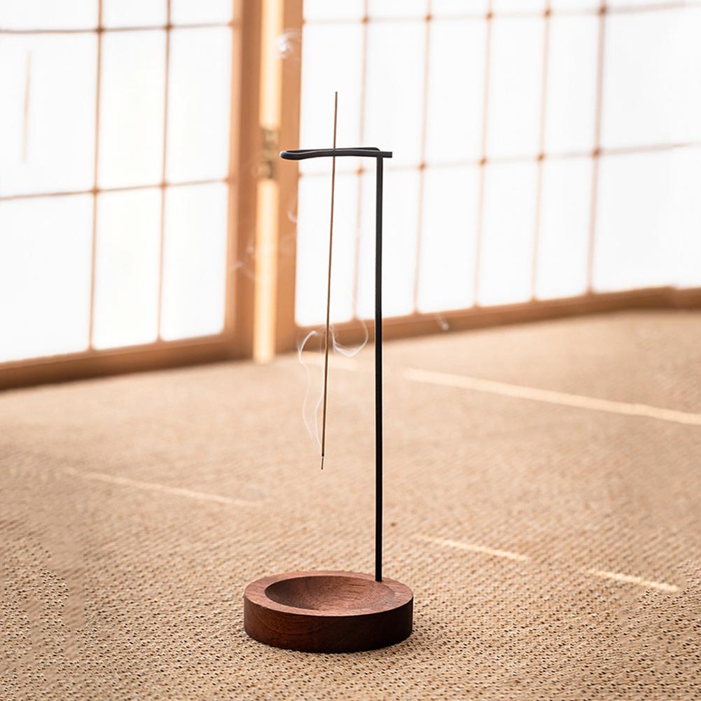 Incense Holder Sandalwoods-Burners Upside Incense Aromatherapy Stick Holder Tray Meditation Spa Room Home Ornament Decoration