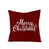 New Christmas Pillow Cover Printed Decorative Cushion Cover Home Sofa Cushion Linen Sofa Back