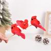 9 Cm Feathers Simulation Lifelike Craft Bird Artificial Birds Christmas Ornaments Xmas Tree Decor