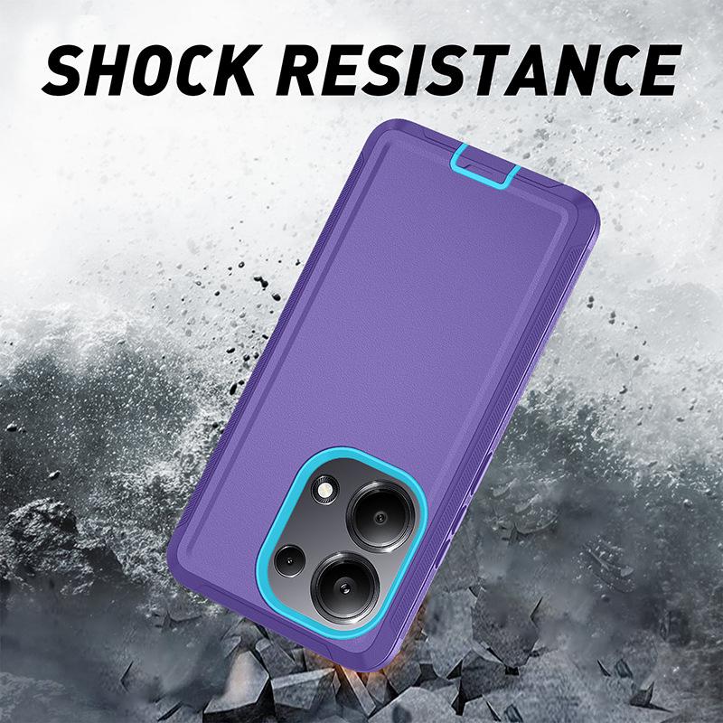 Redmi Note 13 Pro & POCO M6 Pro Anti-Drop Full-Coverage Protective Phone Case
