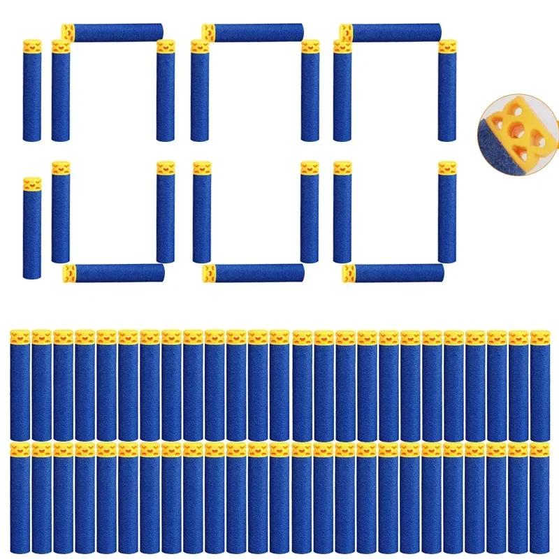 Sffle Darts Refill for Elite Guns Series Blasters Toy EVS Bullets 7.2x1.2cm Compatible with Party And Team Game