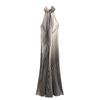 Elegantné dámske šaty Pruhované sexy slim fit šaty bez chrbta Úzke šnurovanie Župan bez rukávov Letné dámske elegantné spoločenské šaty