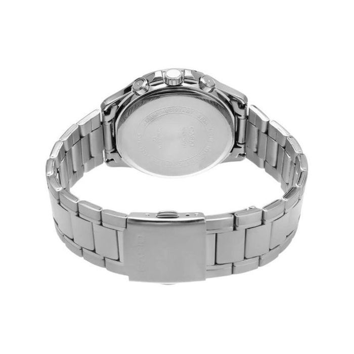 Montre Analogique - Casio - MTP-1374D-5A2VDF - Étanche 50m - Acier Inoxydable - Sportive