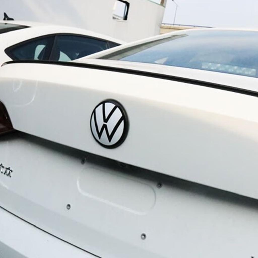 For VOLKSWAGEN VW Car Front Rear Emblem Cover Trunk Lid Logo Decor For Volkswagen VW MK6 7 MK7 7.5 Variant Polo PASSAT CC GOLF6