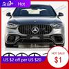 Autoaufkleber Für Mercedes Benz 188MM 210MM ABS Auto Frontgrill Abzeichen Aufkleber Decal Abdeckung Emblem Zubehör Für Mercedes Benz AM