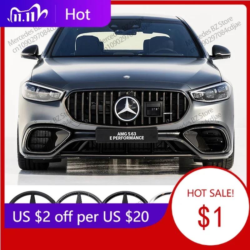 Autoaufkleber Für Mercedes Benz 188MM 210MM ABS Auto Frontgrill Abzeichen Aufkleber Decal Abdeckung Emblem Zubehör Für Mercedes Benz AM