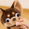 Große Augen Chihuahua Plüschtiere Zimmerdeko Kuscheltiere Welpen Plüsch Lustige Cartoon Kuscheltier Hundepuppe Kinder Weihnachten Geburtstagsgeschenke