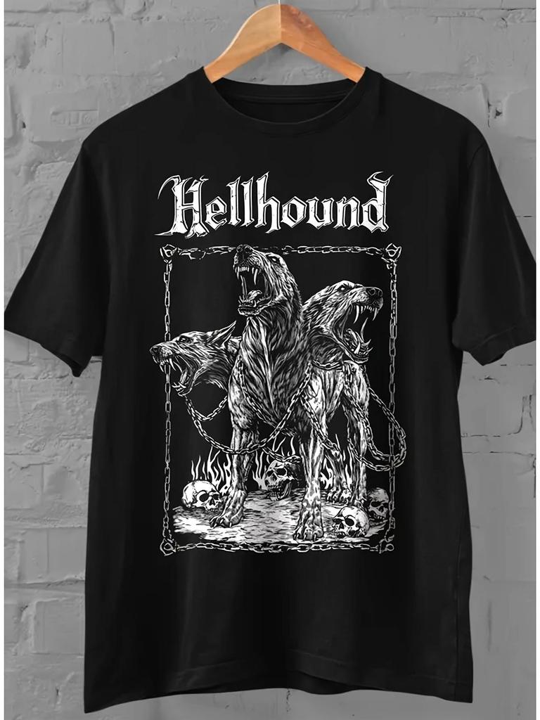 Hell Hound Cerberus T-shirt, Underworld Dog Hades T-Shirt, Tattoo Inspired Greek Mythology Gifts