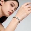 Zircon Tennis Bracelet Women's Square Light Luxury Exquisite Bracelet Gift Jewelry