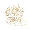 200pcs 9 Shaped Crafting Eye Head Pins For Jewelry Making High Strength Metal Components For Necklace Earrings