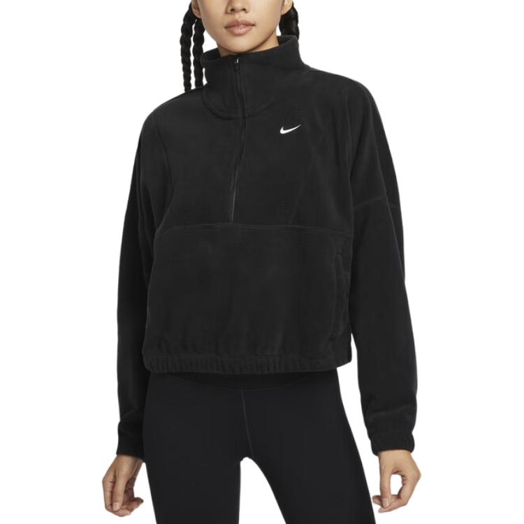 Nike Therma FIT Sweatshirt Women's Black/White FV7956-010