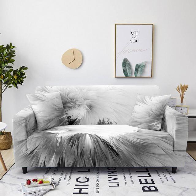 

Цветной диван с мраморным принтом, пыленепроницаемый чехол «все включено», антигрязное эластичное полотенце для дивана, домашний эластичный защитный чехол, декор комнаты 4 seater 235-300cm