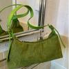 Large Capacity Slouchy Hobo Bags Shoulder Bag Solid Color Tote Bag Suede Pillow Handbag  Summer