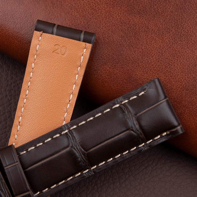 Soft Cowhide Leather For Longines Strap Masters Collection L3 L4 L2.628/L2.673 Watch Band Butterfly Buckle 19 20 21 22mm Belt