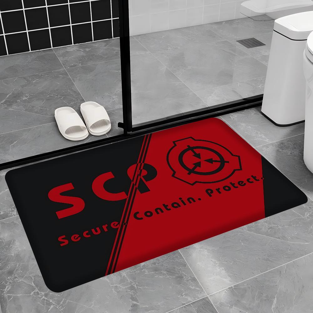 Tappetino da cucina S-SCP Foundation Stile Nordico Tappetino per porta Camera da letto Soggiorno Tappetino per porta Casa Balcone Tappetino antiscivolo Tappeto