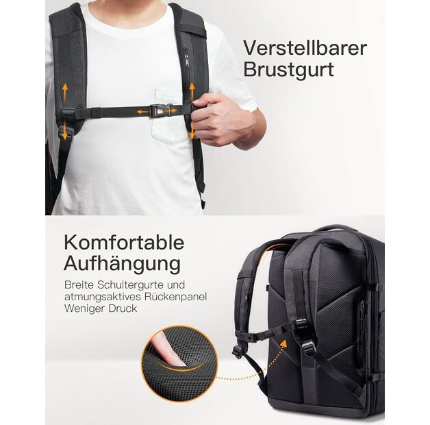 Рюкзак Inateck erweiterbarer Tragerucksack 46 schwarz (BP03006-black)