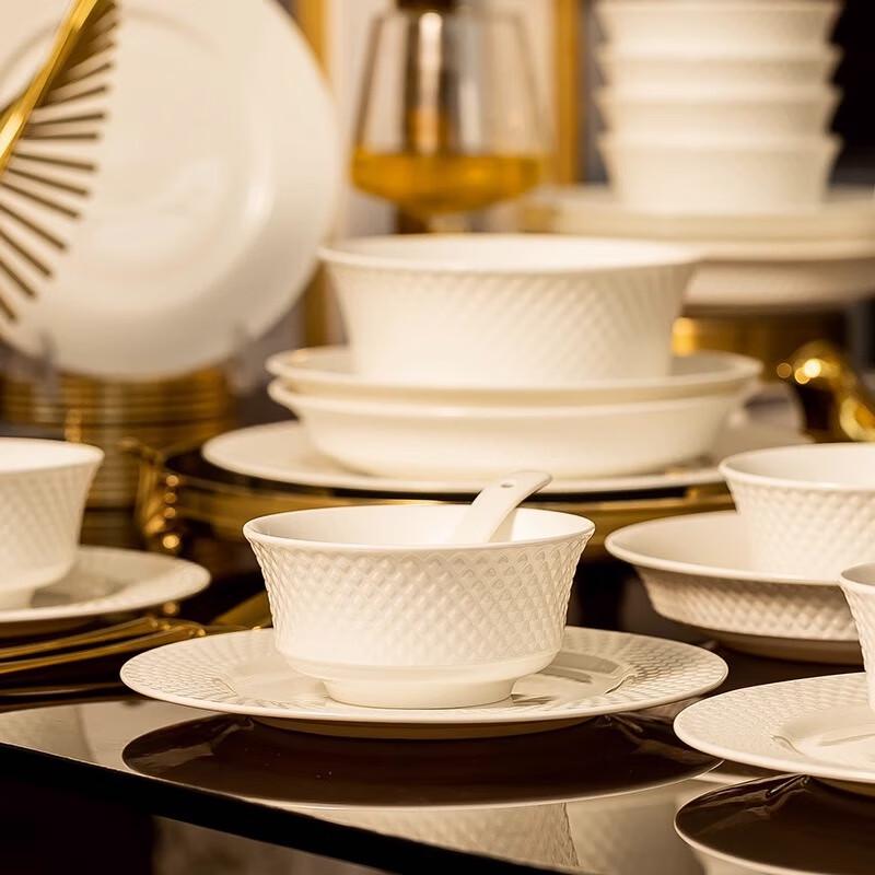 Mo De Lanka Pure White Ceramic Noodle Bowl