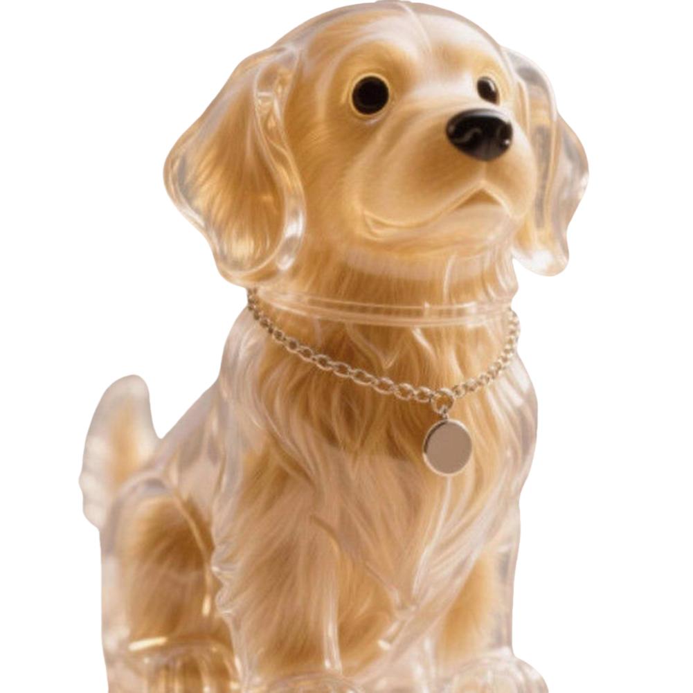 Puppy Hair Memorial Keepsake Capsule Pet's Dog Fur Container Pet Hair Storage Keychain Decor Pet Lovers Pet Souvenirs Gifts